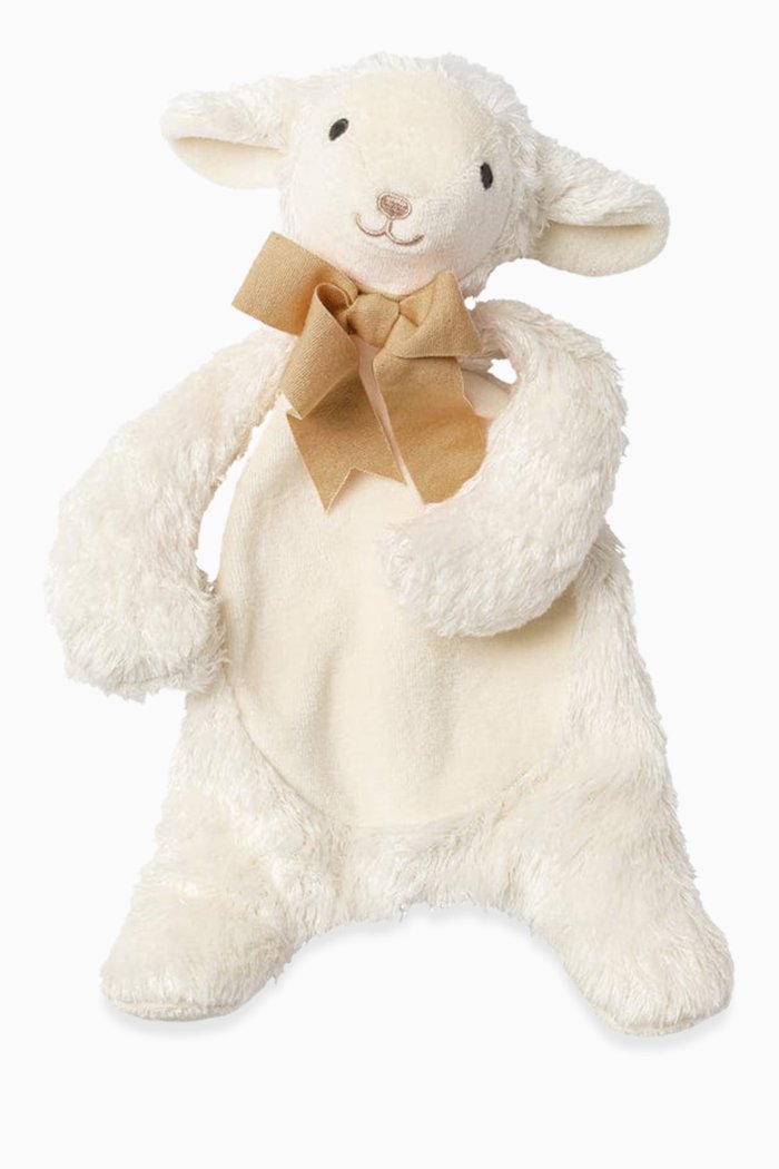 

Lamb Comforter Toy in Organic Cotton, Neutral