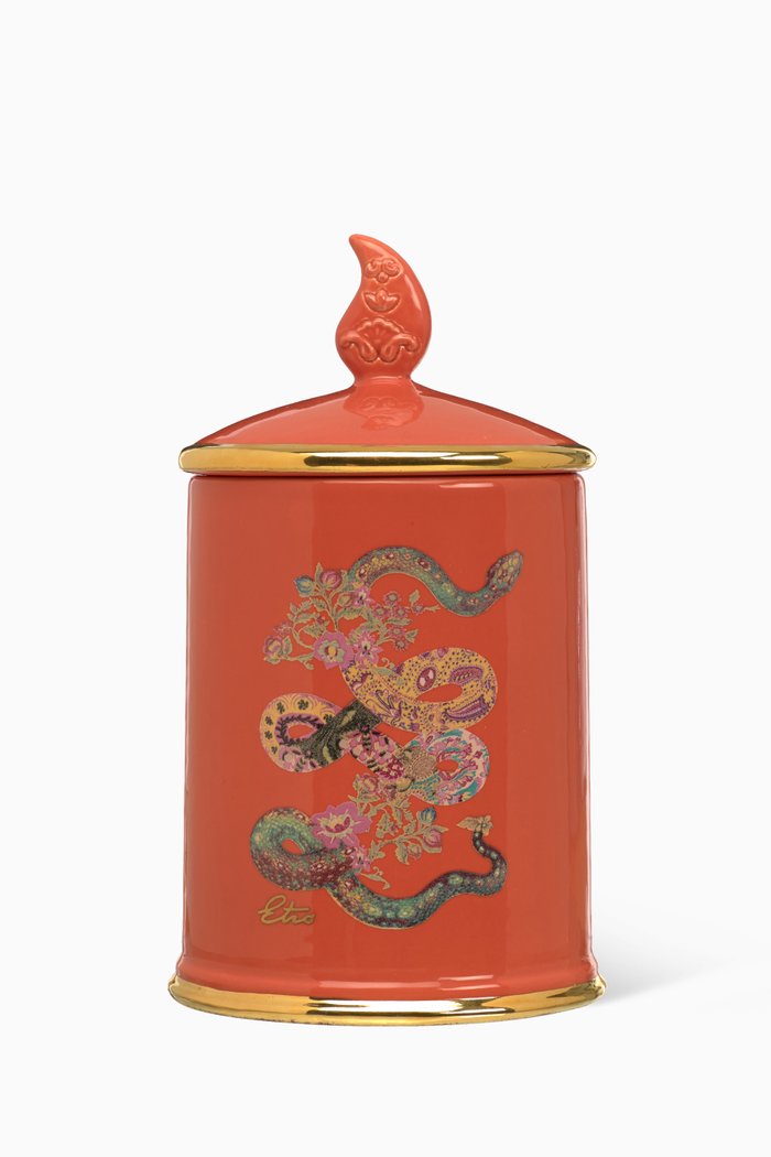 

Snake Candle Jar, 550g, Colourless