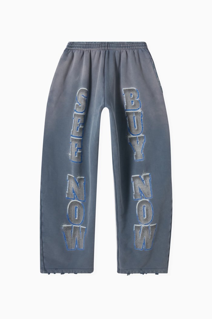 

See Now Buy Now Baggy Sweatpants, Blue