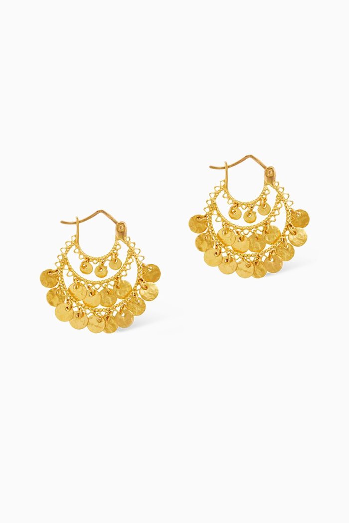 

Small Falahi Earrings in 18kt Gold