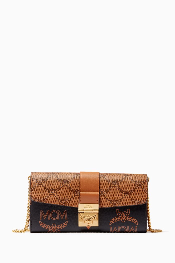 

Large Tracy Wallet on Chain in Visetos, Black