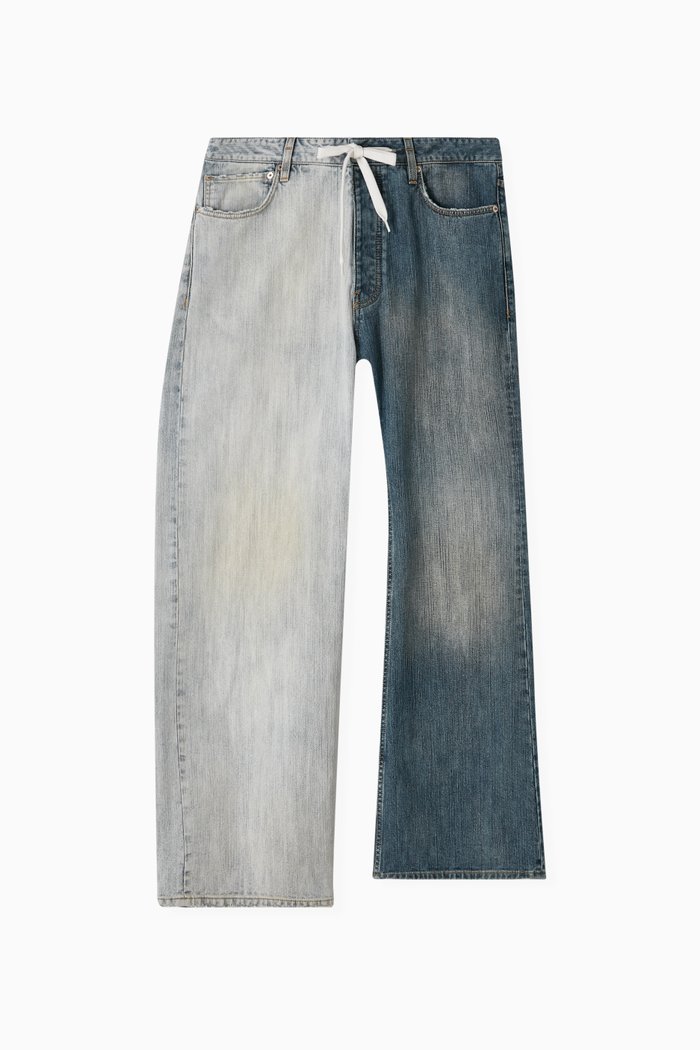 

Unisex Fifty-Fifty Pants in Denim, Blue