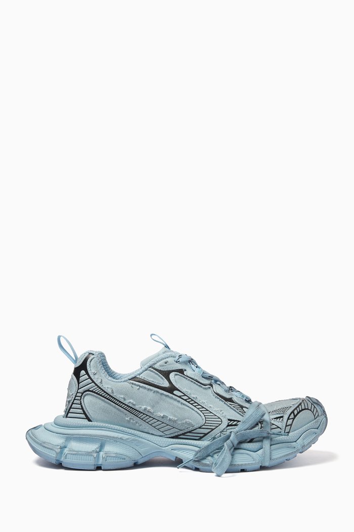 

3XL Sneaker in Destroyed Canvas, Blue
