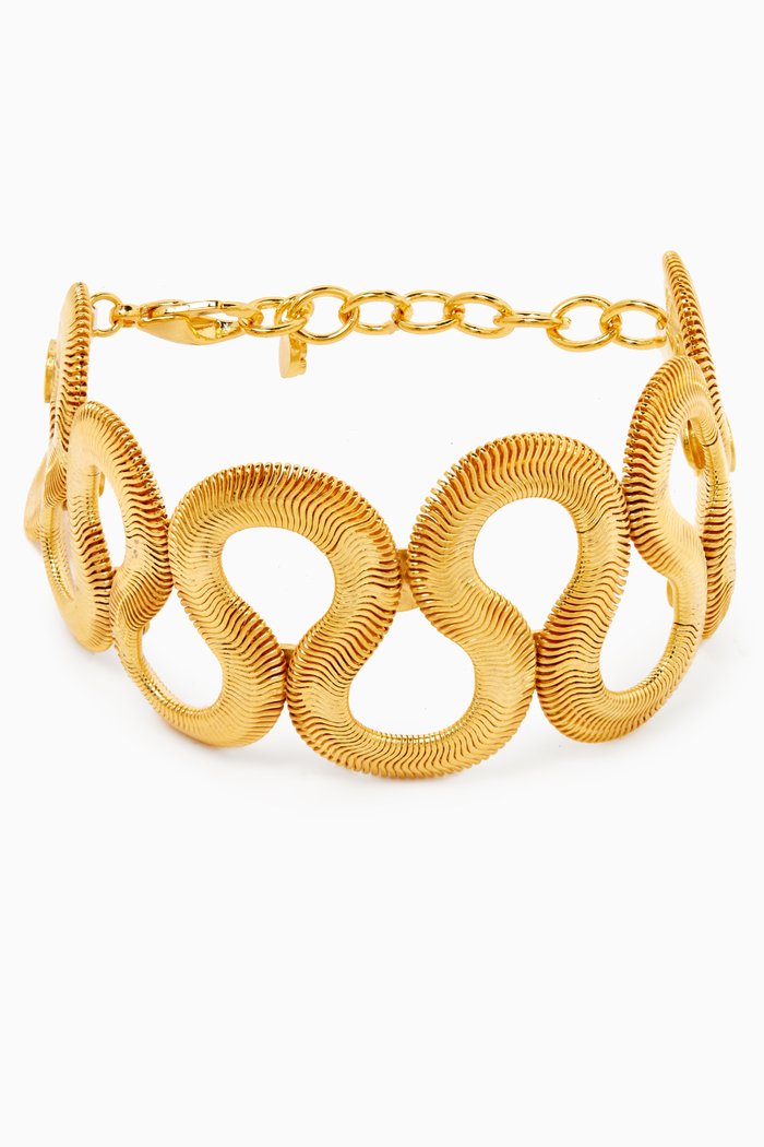 

Petit Serpenté Bracelet in 24kt Gold-plated Brass