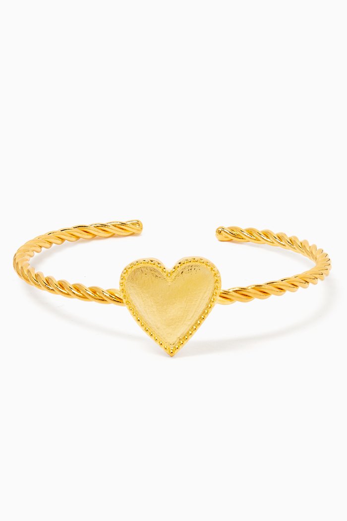 Rachel Bracelet in 24kt Gold-plated Brass