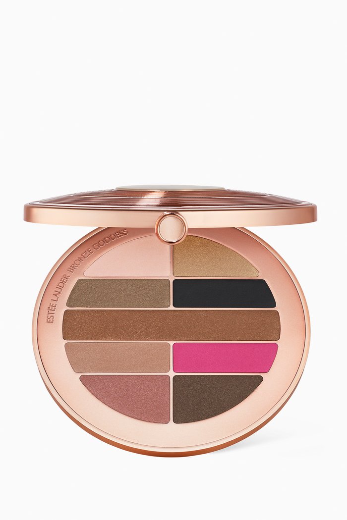 

Bronze Goddess Flora Verde Palette for Eyes & Cheeks, 9.5g, Colourless