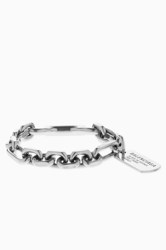 

Tags Carabiner Bracelet in Brass, Silver